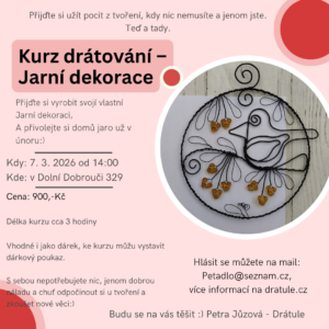 Kurz - Jarní dekorace (7.3.2026)