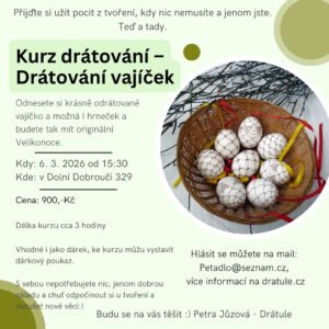 Kurz - Drátované vajíčko (6.3.2026)