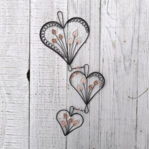 Tři srdce v růžové