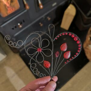 Tři rozkvetlá srdce