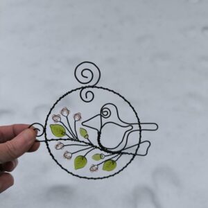 Náladovka s ptáčkem...