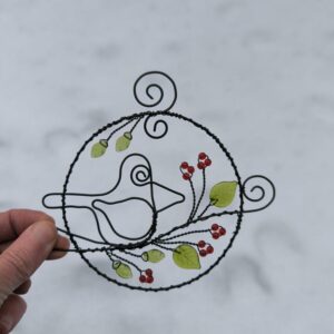 Náladovka s ptáčkem