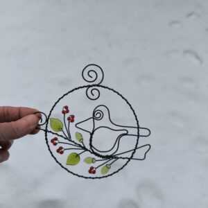 Náladovka s ptáčkem