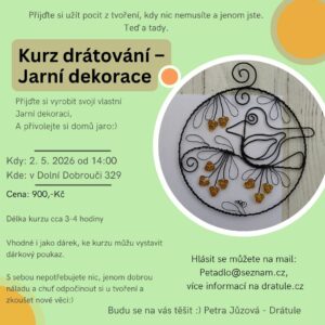 Kurz - Jarní dekorace ( 2. 5. 2026)